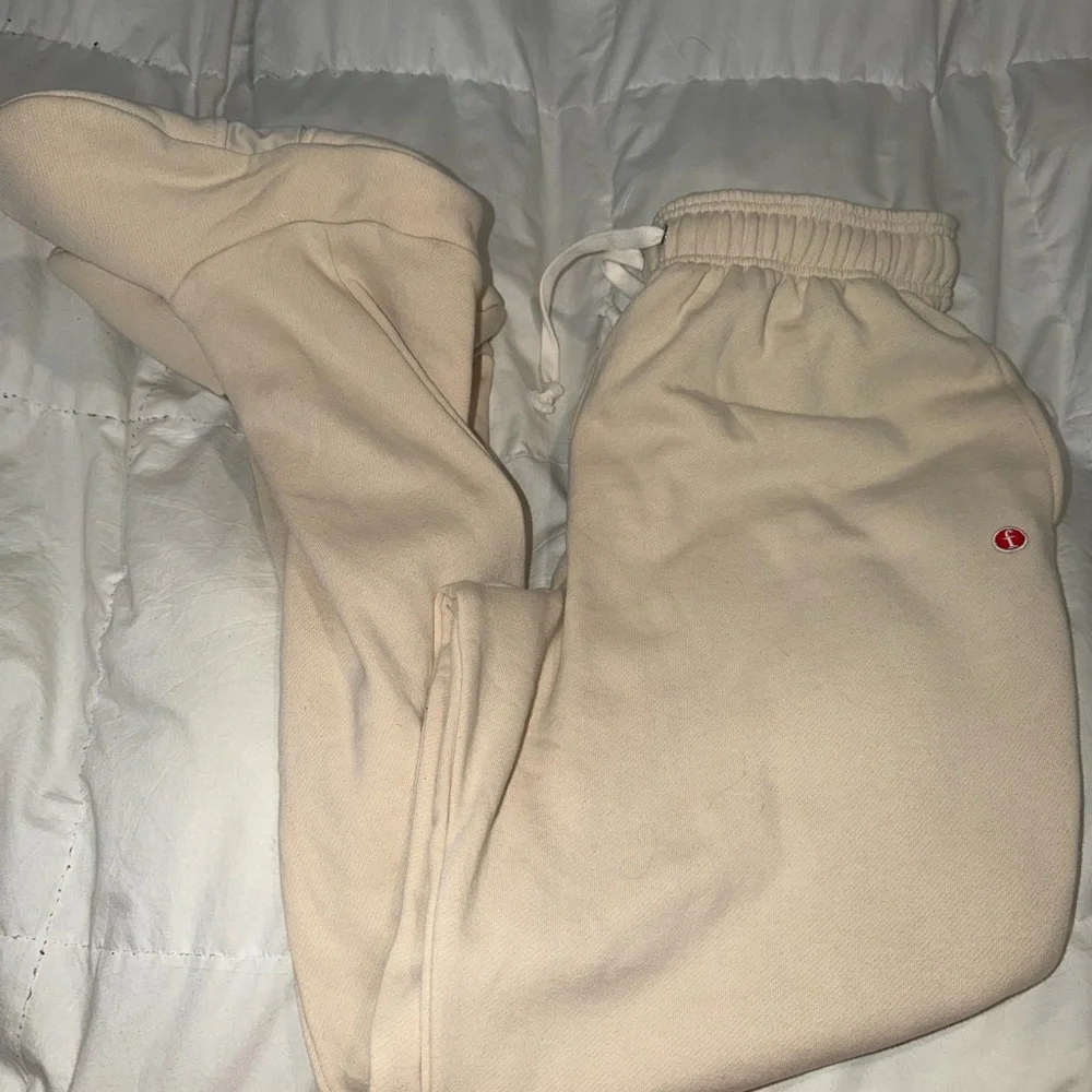 Unisex Cream Pajama Pants